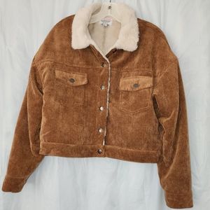Cognac Corduroy Jacket